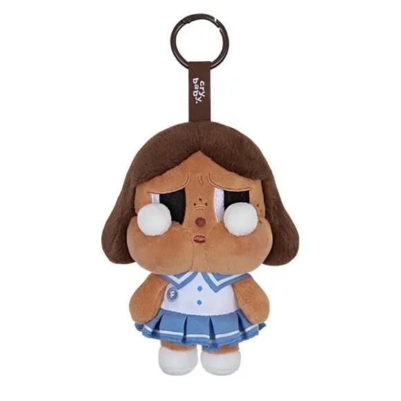 NEW Pop Mart CRYBABY Sunset Concert Purplish Blue Plush Pendant w/ Box and Card - Picture 1 of 13